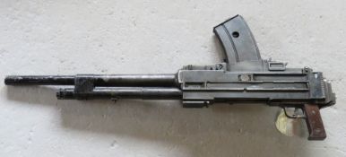 A deactivated Breda M38 7.92mm tank heav