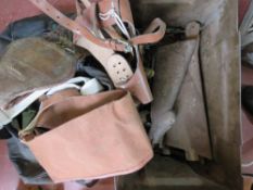 A quantity of assorted militaria inc; gu