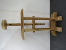 A display stand to fit a Japanese samura