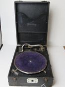 A vintage Sonorous Gramaphone a/f.