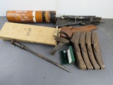 A quantity of assorted militaria inc; M5