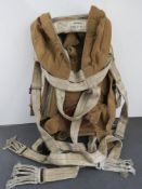 A British Military parachute harness typ