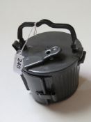 A WWII German drum magazine, bearing bxt makers mark and Waffenamt stampt and dated 1941.