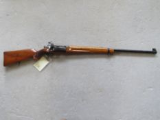 A deactivated Krag Jorgenson 6.5mm calibre rifle. Krag manufacture, with EU certificate.