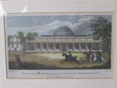 Coloured steel engraving; Montpellier spa the property of Pearson Thompson esqr,