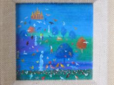 David Carson Shaw 'A summer's spin' oil