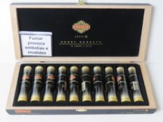 Cigars; Condega Serie S Short Robusto Tubo Deluxe Cigars in box.