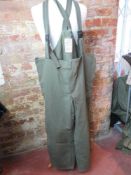 A pair of Goretex cotton angling trouser