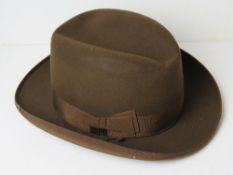 An Italian made Borsalino trilby.