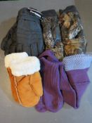 A pair of Windstopper gloves, a pair of