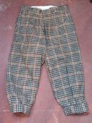 A pair of David Nickerson tweed shooting breeks size 32.