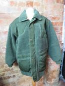A Hamlintex size L fleece jacket in gree