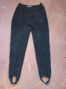 A pair of black riding jodhpurs by Amazi