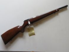 A deactivated Weihrauch HW 66 .22 LR cal