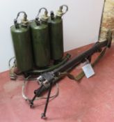 A deactivated LPO-50 flame thrower with