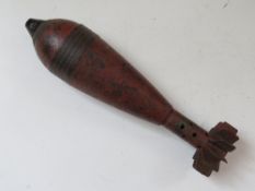 An inert WWII German 8cm Granatwerfer 34