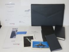 Concorde memorabilia inc International Pocket food book, notebook in unused condition,