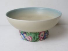 A Clarice Cliff fruit bowl.