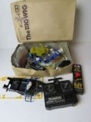 A Tamiya 'The Big Wig' body part set in used condition, including controller. Untested.