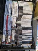 A quantity of assorted video games inc PS2, XBox 360, Wii, PSP and PS3. Untested.