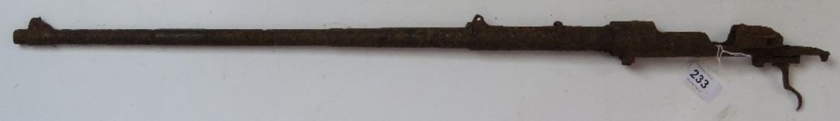 A Russian Mosin Nagant rifle (carbine/ 1