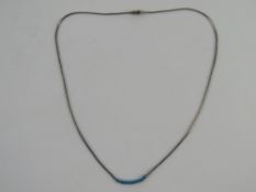 A Native American style turquoise and be