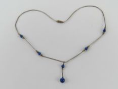 A Native American style lapis lazuli and