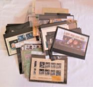 Schöner Steckkarten, Briefe und Postkartenposten aus Auflösung im kleinen Schuhkarten. Schöne
