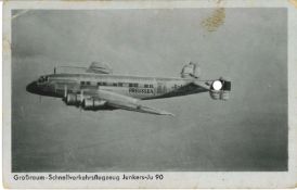Drittes Reich, AK Großraum - Schnellverkehrsflugzeug Junkers - Ju 90.