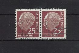 BRD 1954, waagr. Paar