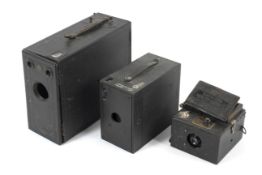 Three early cameras.