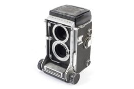 A Mamiya C33 6x6 medium format TLR camera body