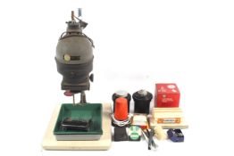 A Prinz 500 dark room enlarger and further equipment.