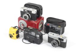 Five point and shoot cameras.