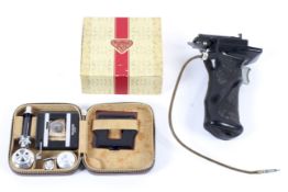 A Rolleikin 6x6 to 35mm conversion kit for Rolleiflex TLR cameras.