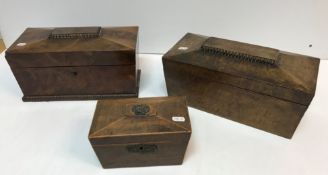 A 19th Century mahogany and satinwood st