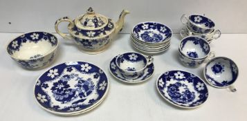 A Hilditch & Son part tea service compri