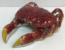 A Bordallo Pinheiro (Portugal) red and y