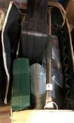A large Howdens tool bag together with v