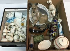 A collection of china wares to include a