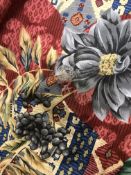 A pair of cotton mix Pallu & Lake 