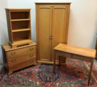 An ash composite bedroom suite comprisin