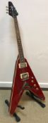 A Vector Hamer XT series flying V electr