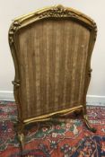 A 19th Century carved giltwood framed ad