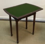 A pair of modern silver painted two draw
