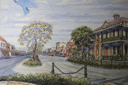 Argyle Moment - ink & wash painting - 22cm x 32cm by Roger Percy, renowned local artist and