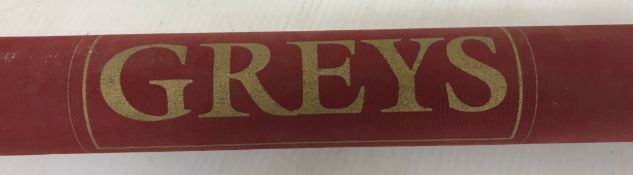 An Orvis Trident TLS 9ft two piece rod iin a hard case,