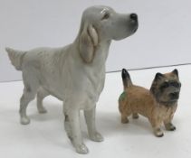 A Beswick figure of a Cairn Terrier, another Beswick figure 
