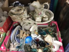 WITHDRAWN A Copeland Spode toilet set comprising wash jug and bowl, slop bucket,