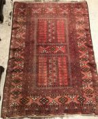 A Bokhara Hatchli carpet,